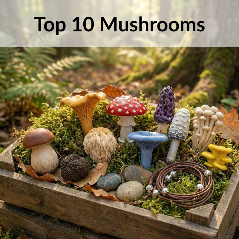 Top 10 Mushrooms